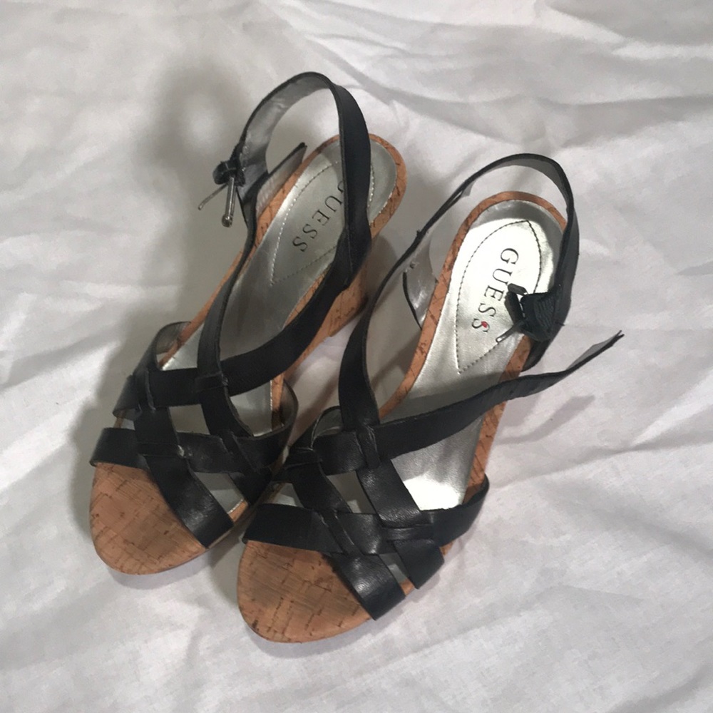 Strappy Guess Wedge Sandals